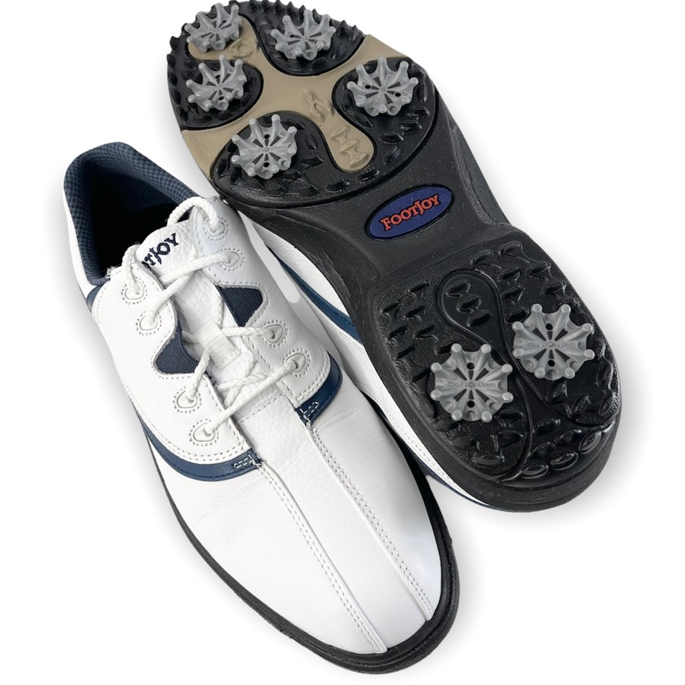FootJoy Women’s White and Navy  Golf shoes 8